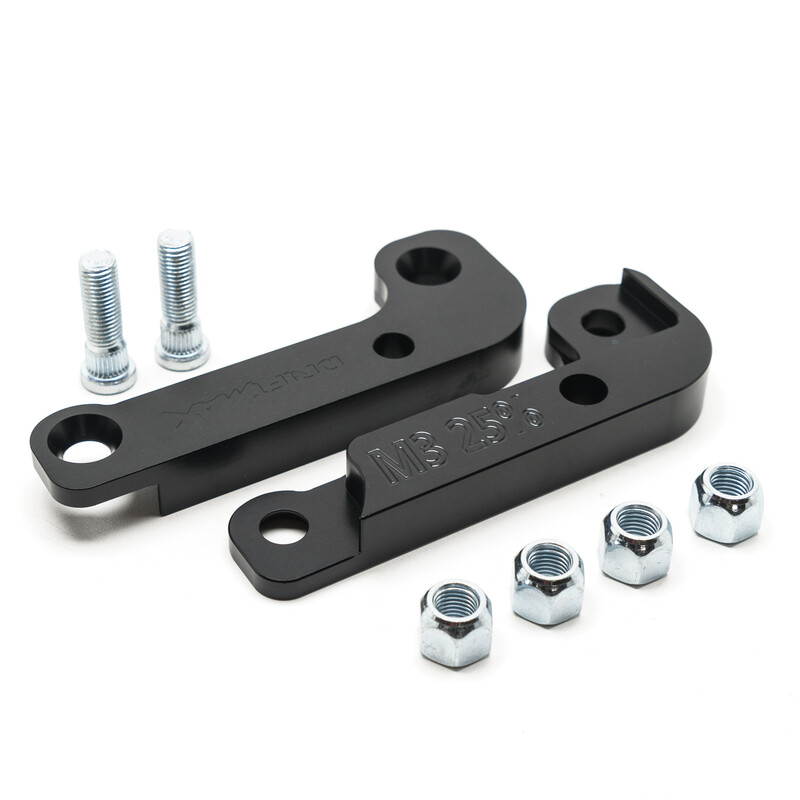 DriftMax Steering Lock Adapters +25% Angle for BMW E36 M3
