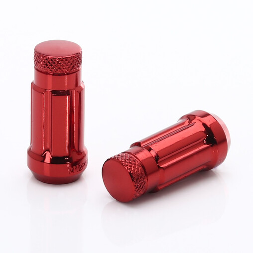 JN3 Red Steel Wheel Nuts M12x1.5 (Pack of 20)