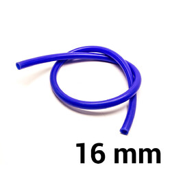 Silicone Hose Ø16 mm - Blue (per meter)