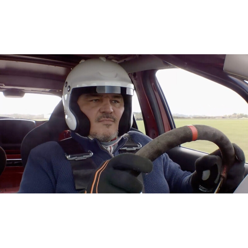 DriftShop Steering Wheel (70 mm Dish), Perforated Leather, Black Spokes