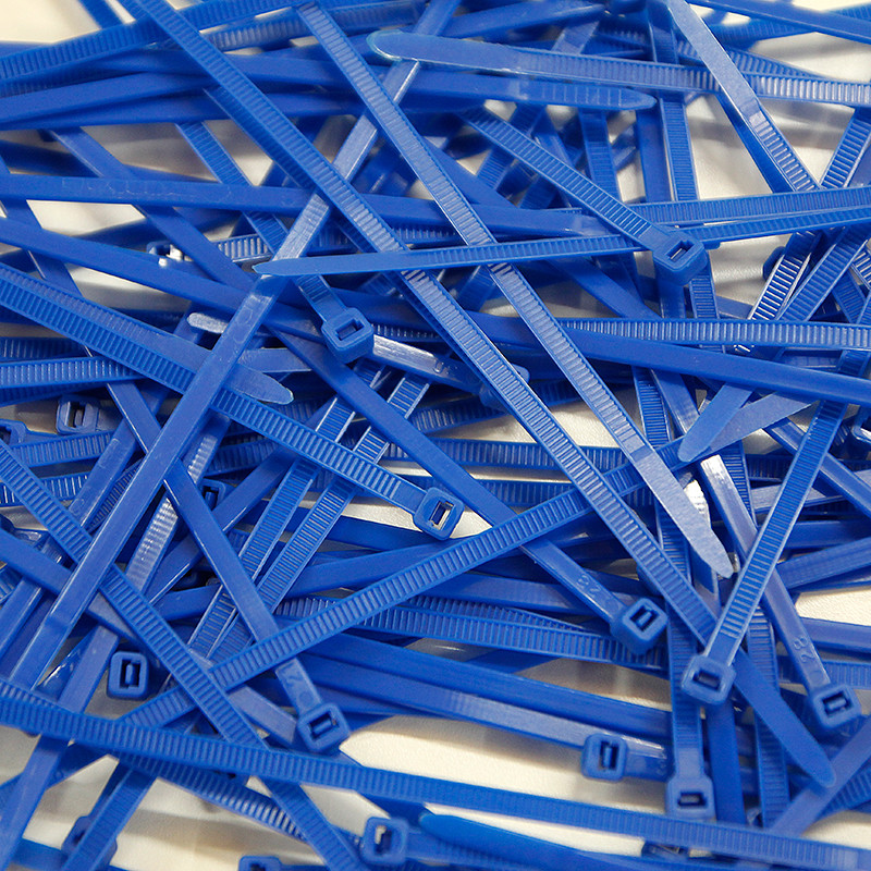 Cable Ties, Pack of 100 - Royal Blue