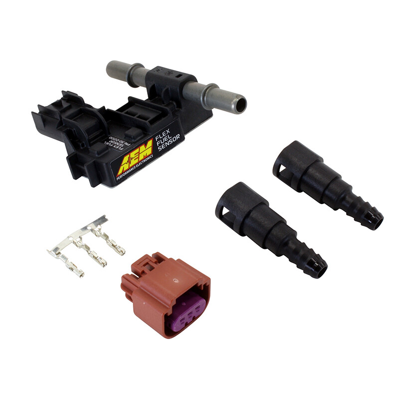 AEM Flex Fuel E85 Content Sensors (3/8" Barbed Fittings)