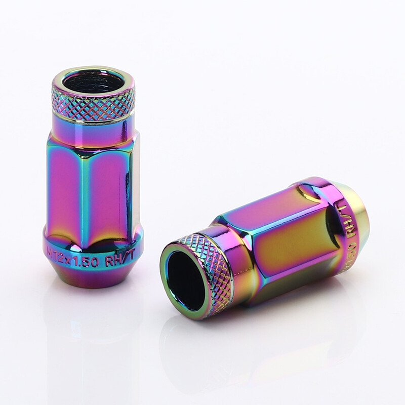 JN1 Neo Chrome Steel Wheel Nuts M12x1,25 (Pack of 20)