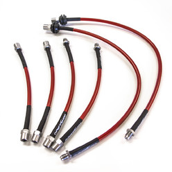 DriftShop Braided Brake Hoses for BMW E30