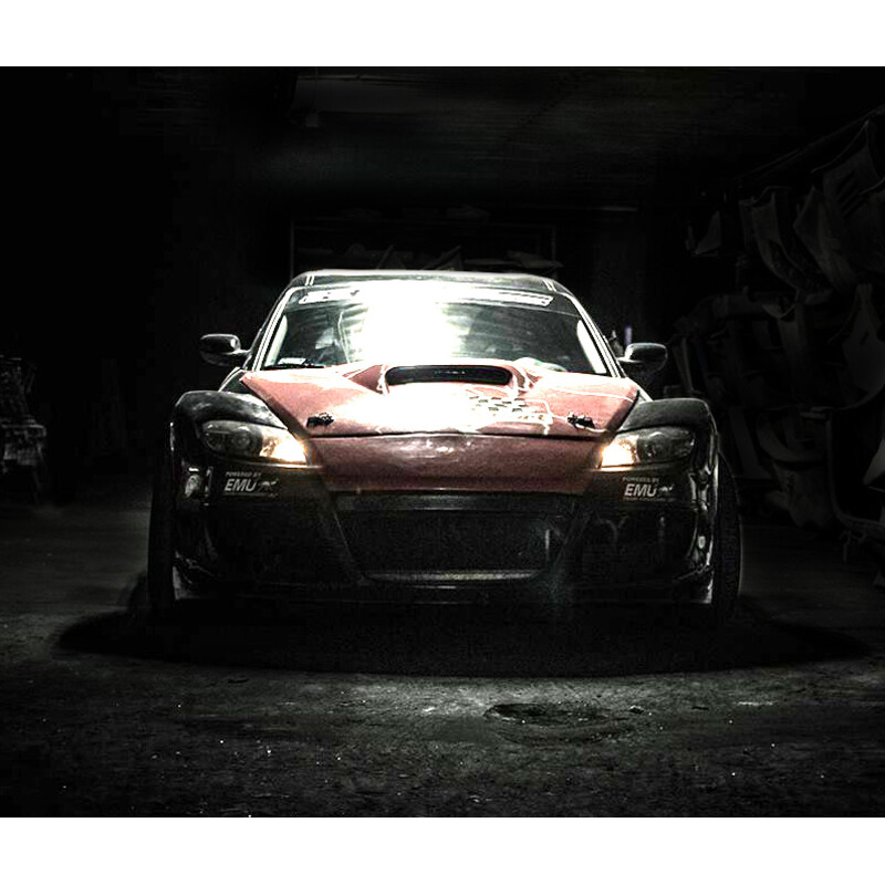 60mm Wider Front Wings for Mazda RX-8