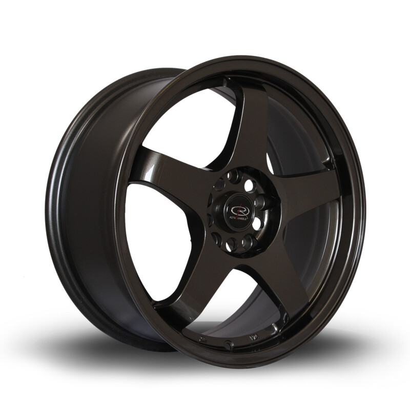 Rota GTR 17x7.5" 4x100 ET45, Gunmetal