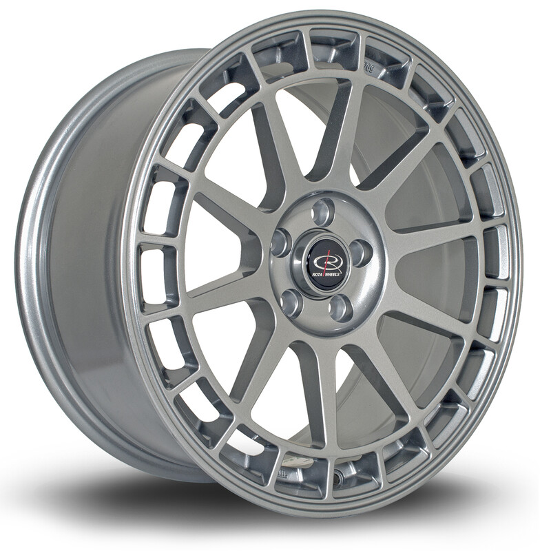 Rota Recce 17x8" 4x108 ET40, Silver