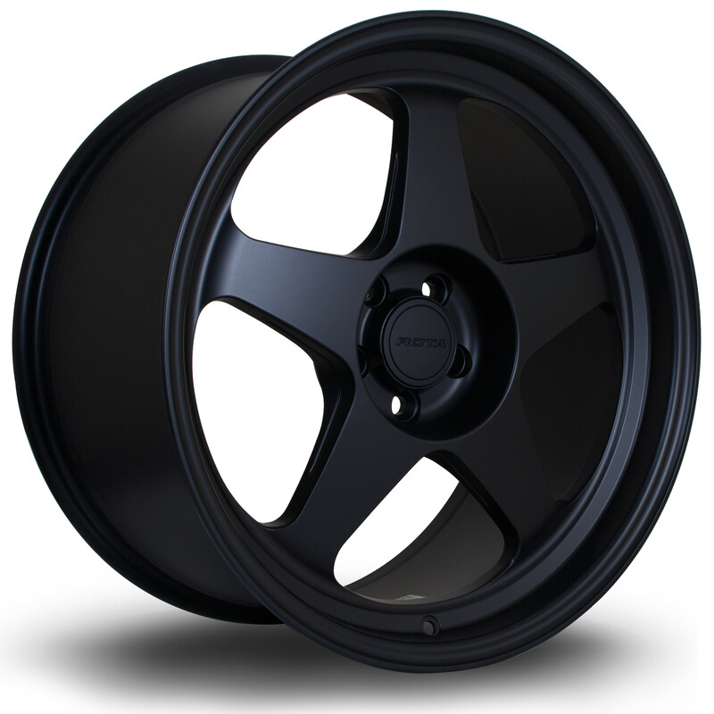 Rota Slipstream 18x9.5" 5x114.3 ET38, Flat Black