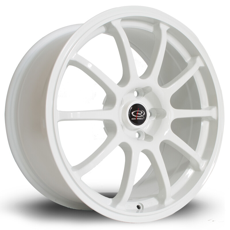 Rota Force 17x8" 5x114.3 ET35, White