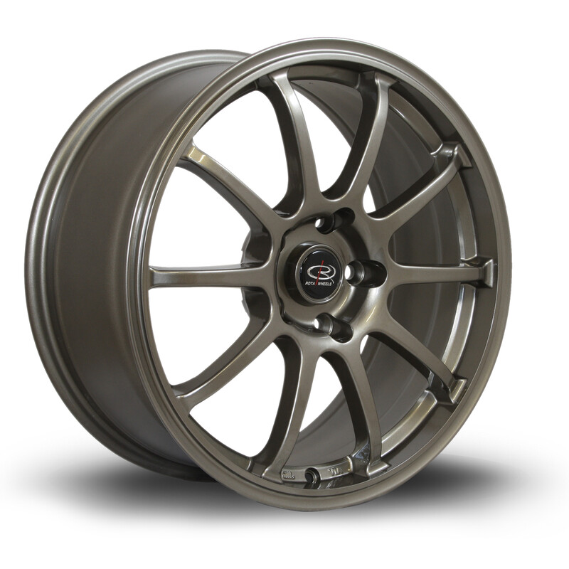 Rota Force 17x8" 5x114.3 ET35, Bronze