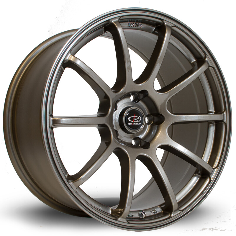Rota Force 18x9" 5x114.3 ET27, Bronze