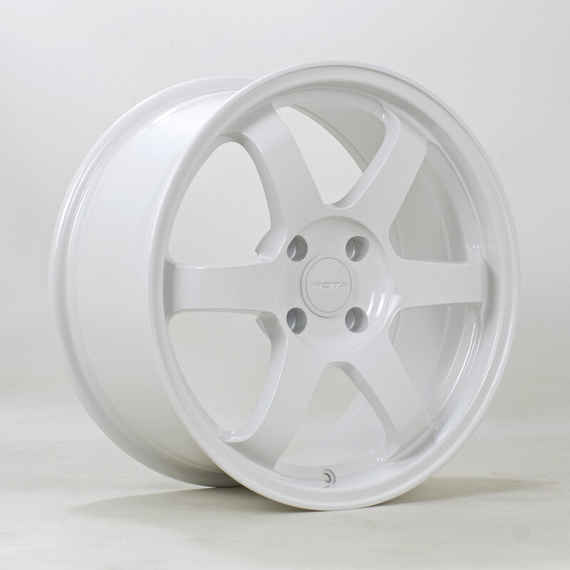 Rota Grid 17x8" 5x114.3 ET30, White