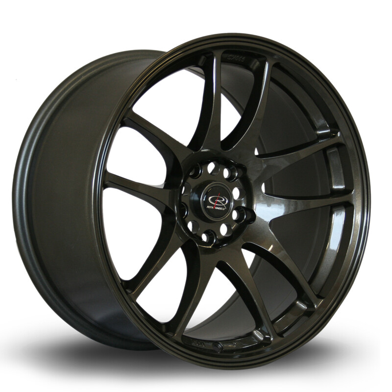 Rota\u0020Torque\u002018x9.5\u0022\u00205x114.3\u0020ET30,\u0020Gunmetal