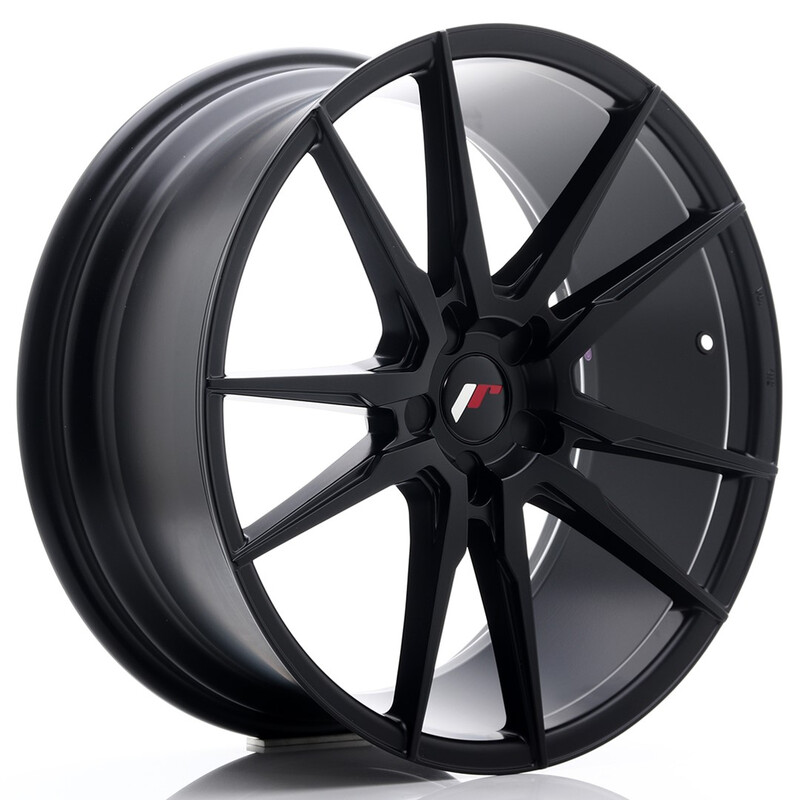 Japan Racing JR-21 20x8.5" (5 hole custom PCD) ET20-40, Flat Black