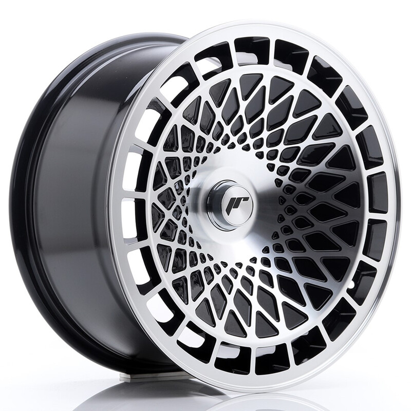 Japan Racing JR-14 17x8.5" (4 & 5 hole custom PCD) ET15, Gloss Black