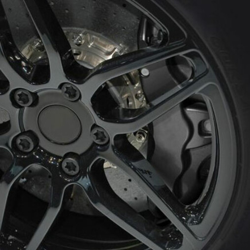 Foliatec Brake caliper paint kit - Midnight black matt for Honda ✓ AKR  Performance