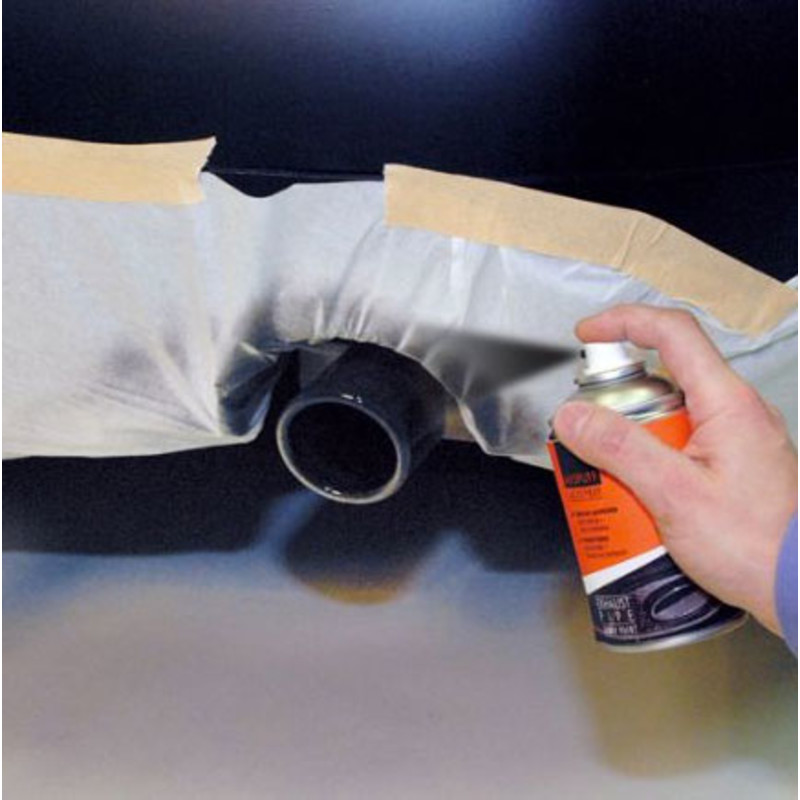 Foliatec Aerosol Black Exhaust Paint