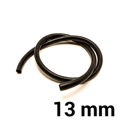Silicone Hose Ø13 mm - Black (per meter)