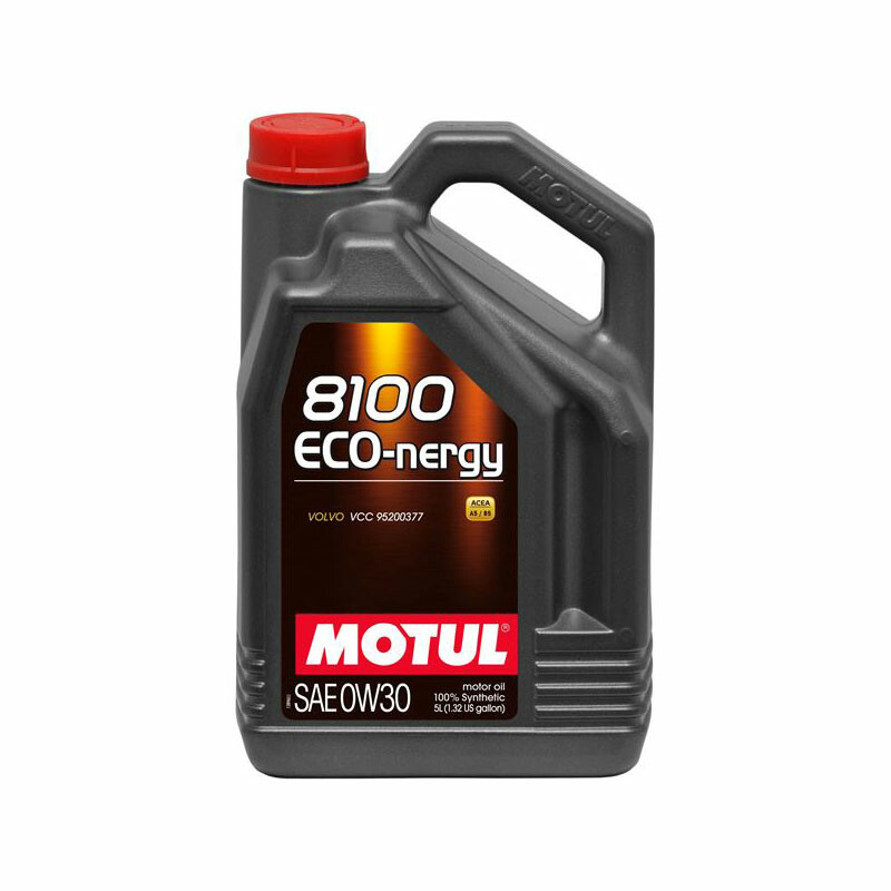 Motul ECO-nergy Engine Oil - 0W30 8100 (Volvo, Land Rover, Honda) 5L