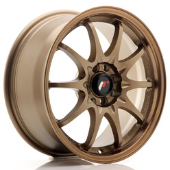 Japan Racing JR-5 16x7" 4x100/108 ET30, Dark Anodized Bronze