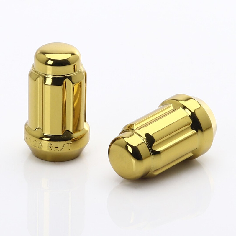 JN2 Gold Steel Wheel Nuts M12x1.25 (Pack of 20)