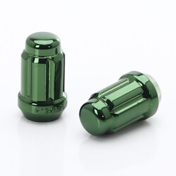 JN2 Green Steel Wheel Nuts M12x1.25 (Pack of 20)