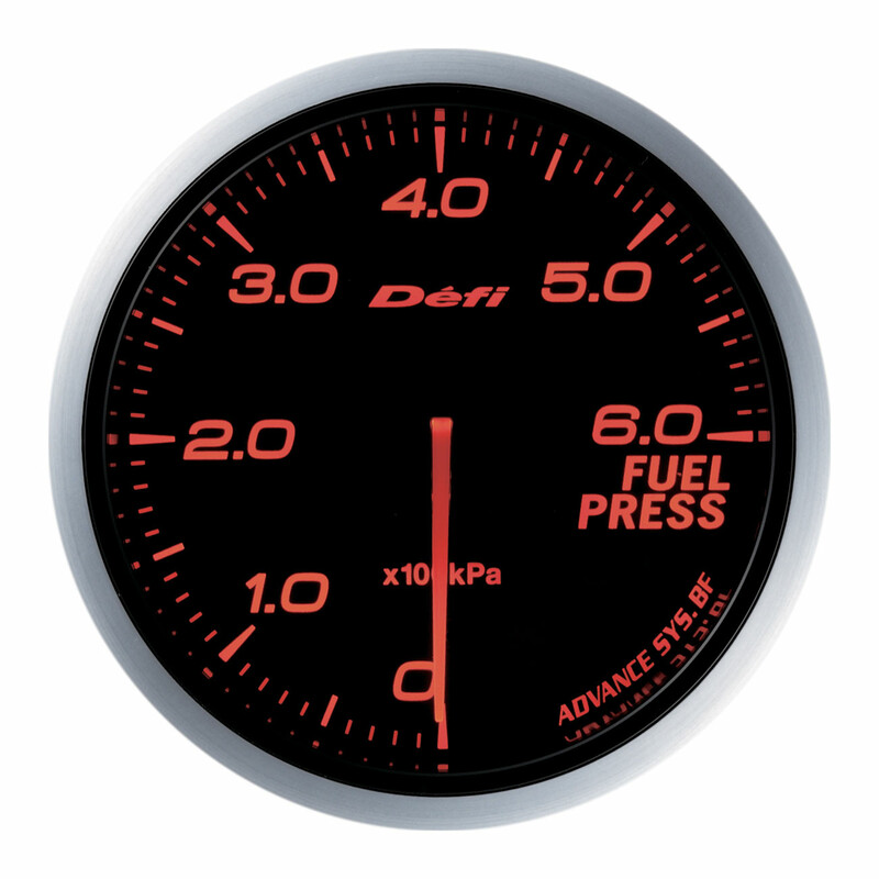 defi fuel pressure gauge