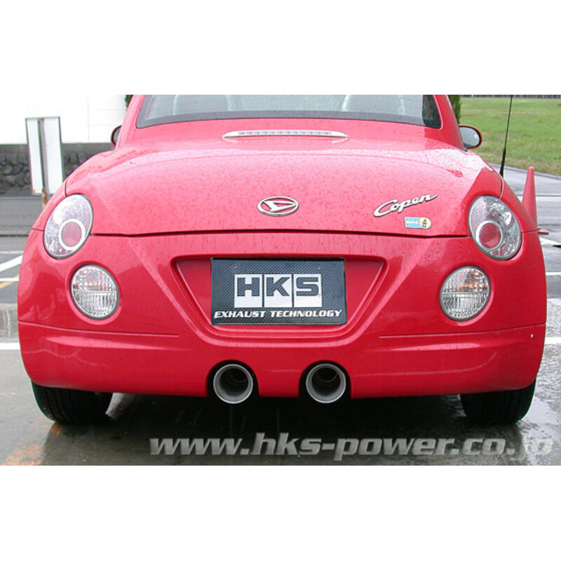 HKS "Legamax" Catback for Daihatsu Copen