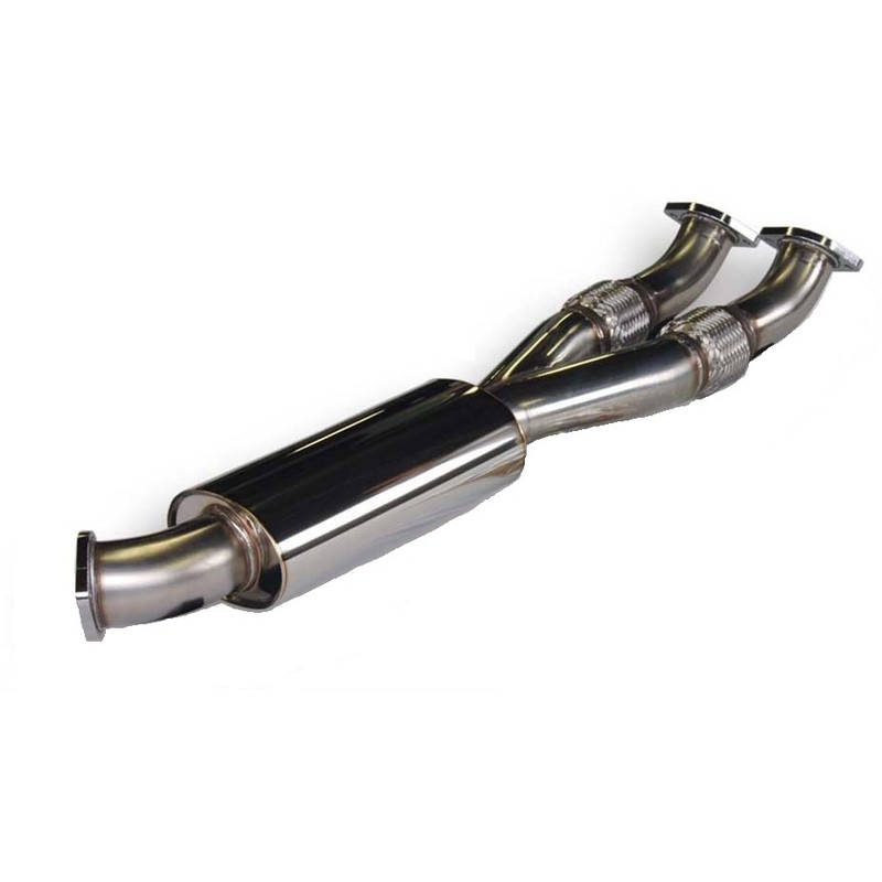 HKS Mid-Pipe for Nissan GT-R (With Silencer) (33004-KN001