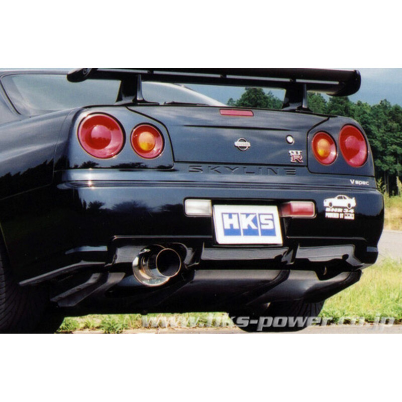 HKS "Silent Hi-Power" Catback for Nissan Skyline R34 GT-R