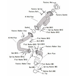 HKS "Hi-Power Single" Catback for Subaru BRZ