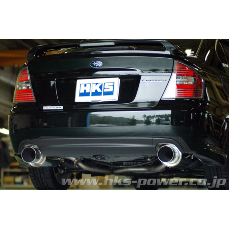 HKS "Silent Hi-Power" Catback for Subaru Legacy B4 BL5 (03-09, EJ20 Turbo)