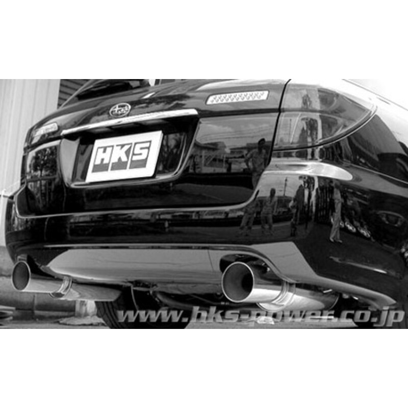 HKS "Silent Hi-Power" Catback for Subaru Legacy Wagon B4 BP5 (03-09, EJ20 Turbo)
