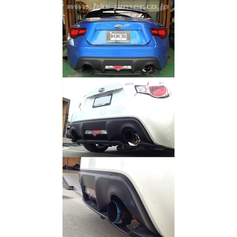 HKS "Hi-Power Single" Catback for Toyota GT86