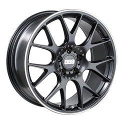 BBS CH-R 19x9" 5x120 ET44, Flat Black (CH130)