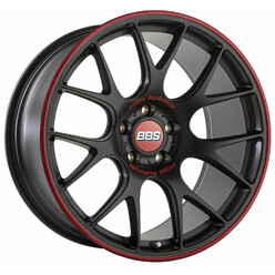 BBS CH-R 18x8.5" 5x112 ET38, Flat Black "Nürburgring Edition" (CH146)