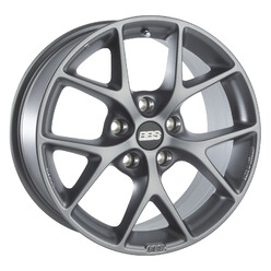 BBS SR 17x8" 5x120 ET30, Flat Grey (SR001)