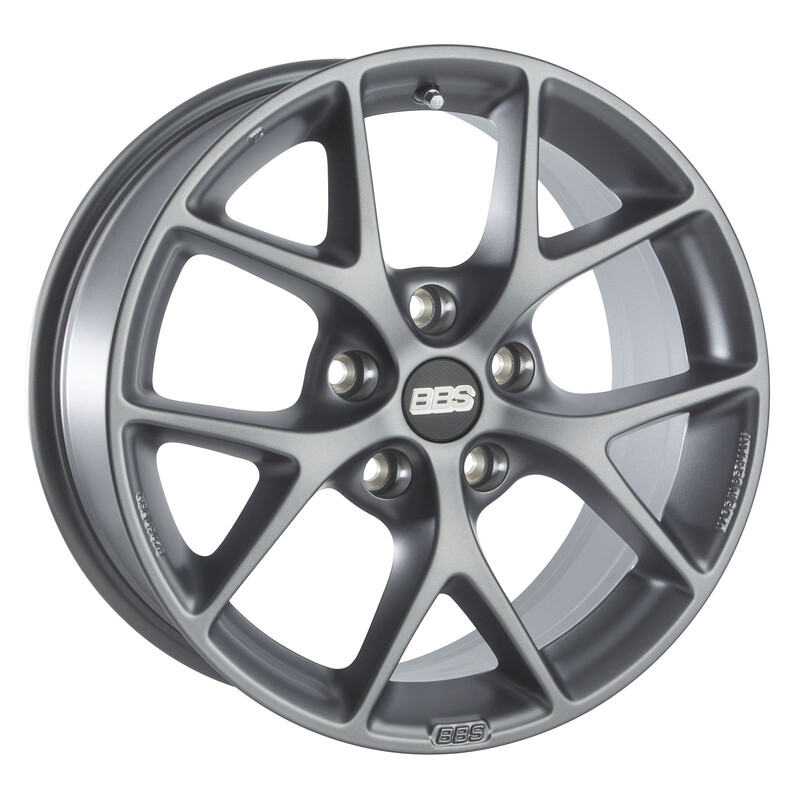 BBS SR 19x8.5" 5x120 ET32, Flat Grey (SR026)