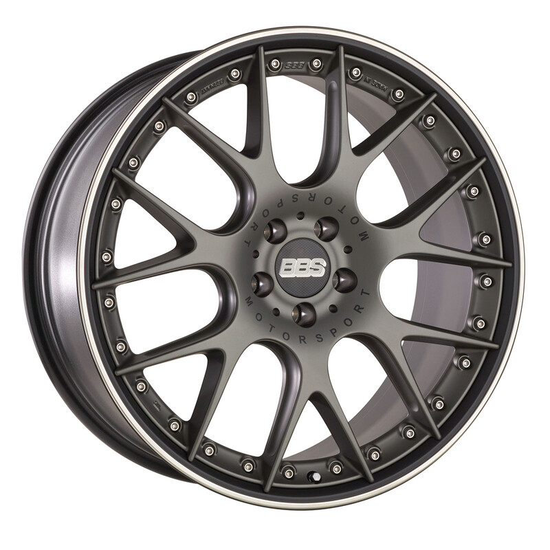BBS CH-RII 21x9" 5x108 ET45, Platinum Grey (CH612)