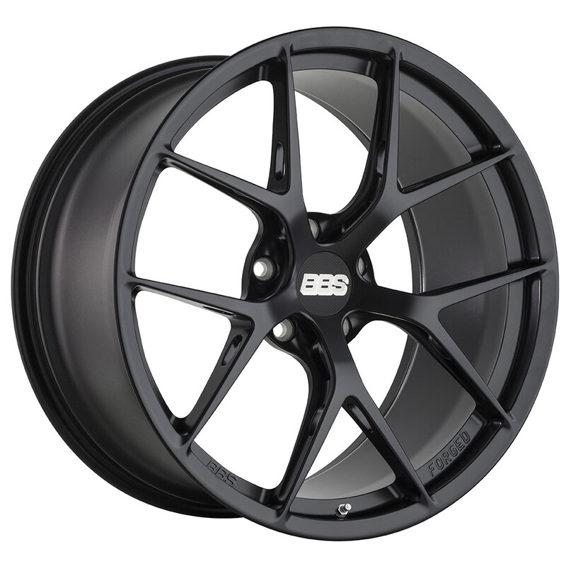 BBS FI-R 19x10.5" 5x120 ET35, Flat Black (FI138)