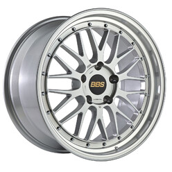 BBS LM 17x7.5" 4x100 ET40, Silver (LM198)