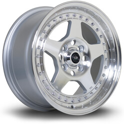 Rota Kyusha 15x7" 4x100 ET38, Silver