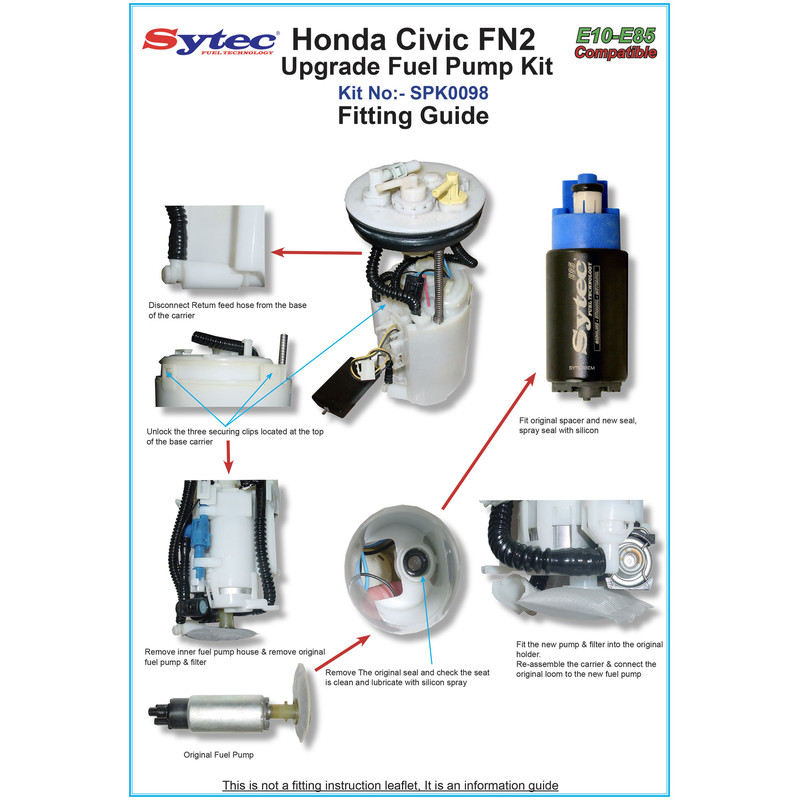 98 civic 2025 fuel pump