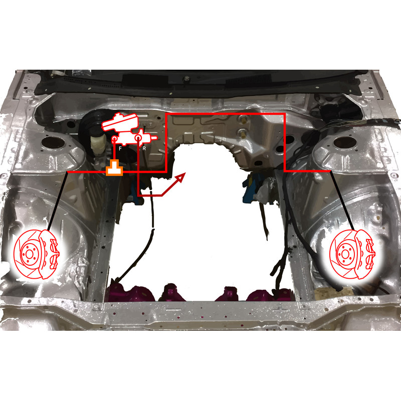 RHD Nissan ABS Removal Kit