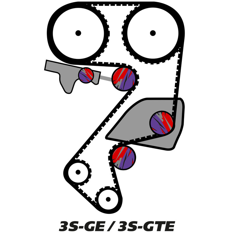 3sgte timing hotsell belt