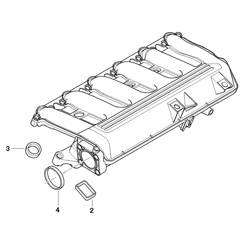 BMW Aluminium Swirl Flaps Blanking Plates Kit - 6 Cylinders
