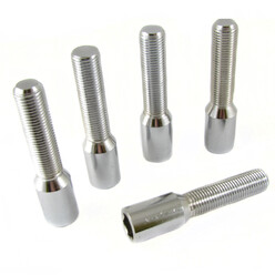 Silver Extended Internal Drive Wheel Bolts M12x1.25 (Pack of 10) 