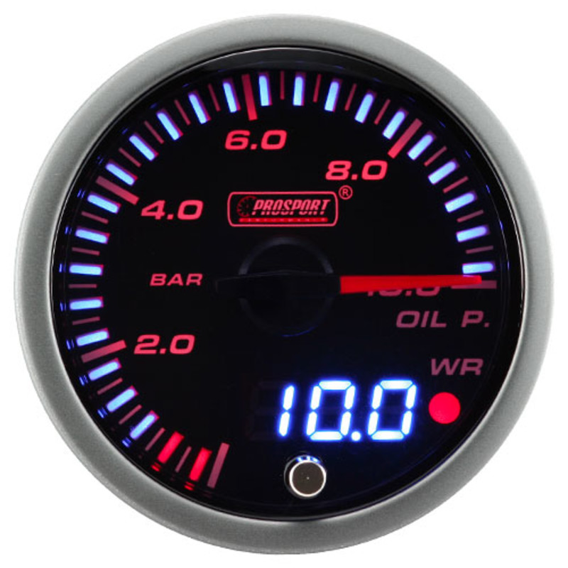 ProSport JDM "Dual Display" Triple Gauge Package - Water/Oil
