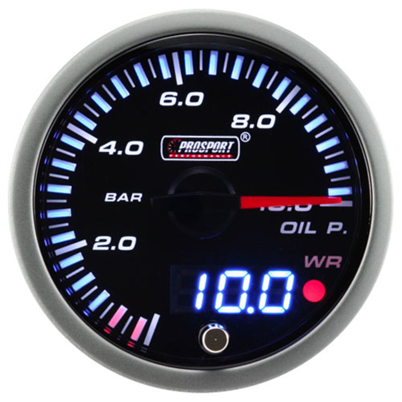 ProSport JDM "Dual Display" Triple Gauge Package - Water/Oil