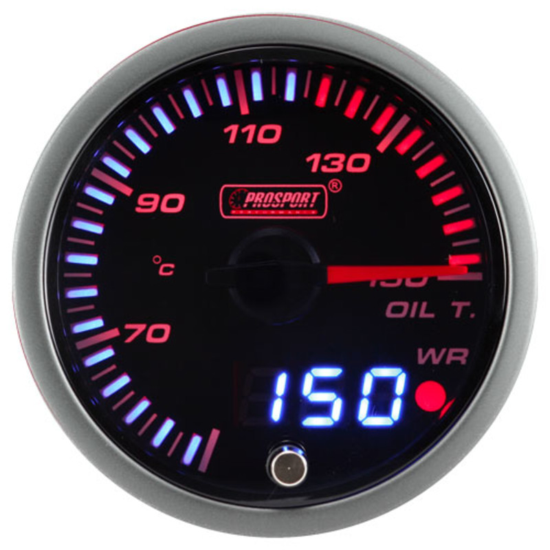 ProSport JDM "Dual Display" Triple Gauge Package - Water/Oil